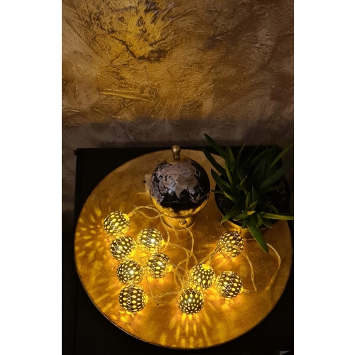 LAMPKI LED BOMBKI NA BATERIE GIRLANDA MIEDZIANE