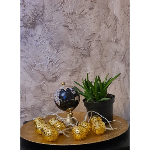 LAMPKI LED BOMBKI NA BATERIE GIRLANDA MIEDZIANE