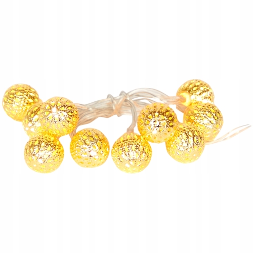 LAMPKI LED BOMBKI NA BATERIE GIRLANDA MIEDZIANE