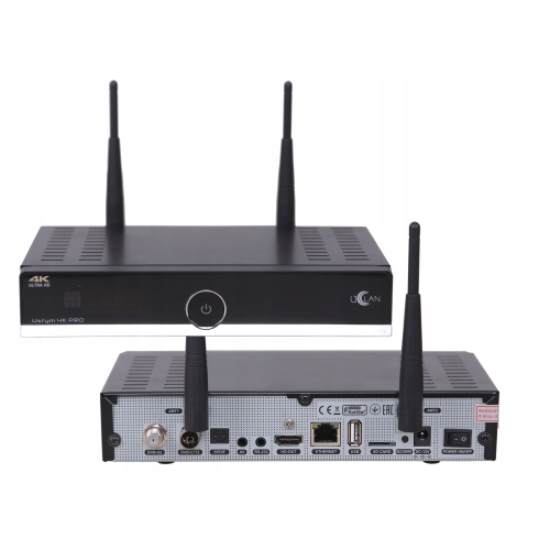 Tuner dekoder Ustym 4K PRO UHD E2 ENIGMA oscam DVB-S2X & DVB-C/T2 Combo