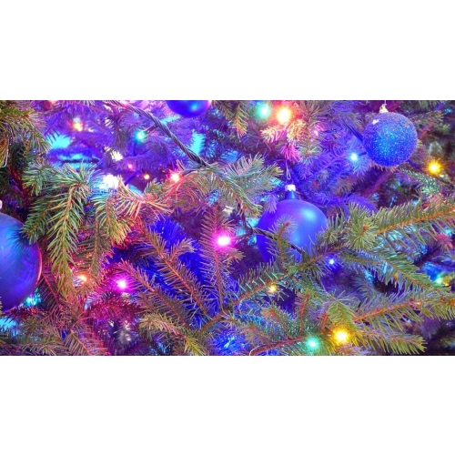 LAMPKI CHOINKOWE wewnętrzne zewnętrzne 1042,5 cm 100 Led MULTI KOLOROWE