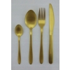 SZTUĆCE ZŁOTE KOMPLET ZESTAW sztućców 39 elementów Excellent Houseware