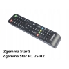 PILOT ORYGINALNY DEKODER ZGEMMA SERIA STAR S 2S H1 H2 CZARNY WYGIĘTY NOWY
