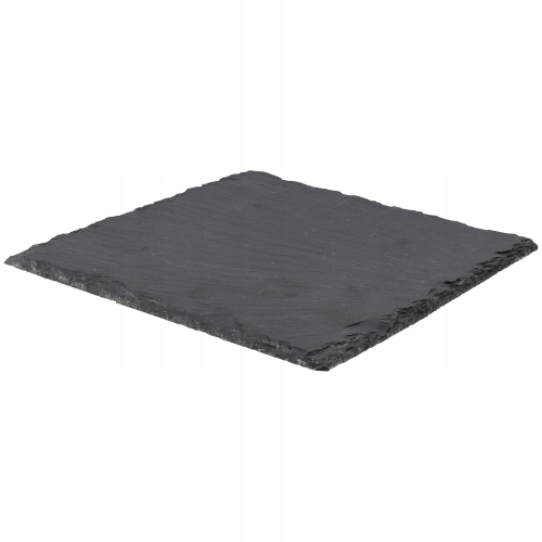 TACA TALERZ DO SERWOWANIA Z KAMIENIA KWADRATOWA KAMIEŃ ŁUPEK 30 X 30 cm