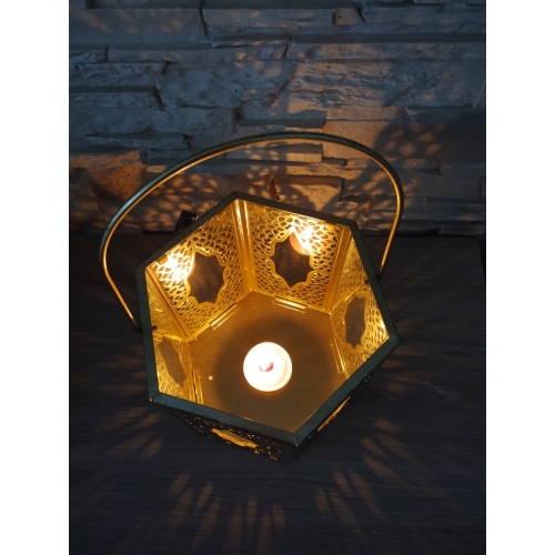 Lampion świecznik na tealighty ażurowy orientalny