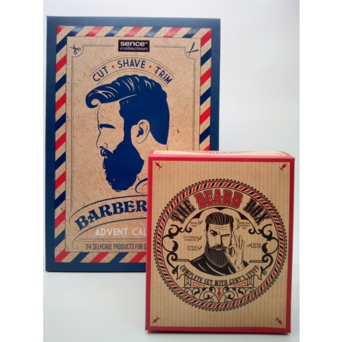 BARBER SHOP ZESTAW KOSMETYKÓW DO PIELĘGNACJI BRODY DLA BRODACZA KWADRATOWY