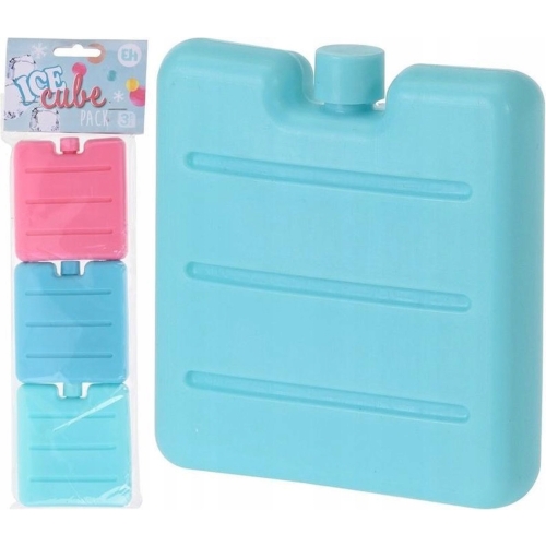 Wkłady do lodówki turystycznej CHŁODZĄCE 3x100ml NIEBIESKIE RÓŻOWE MORSKIE