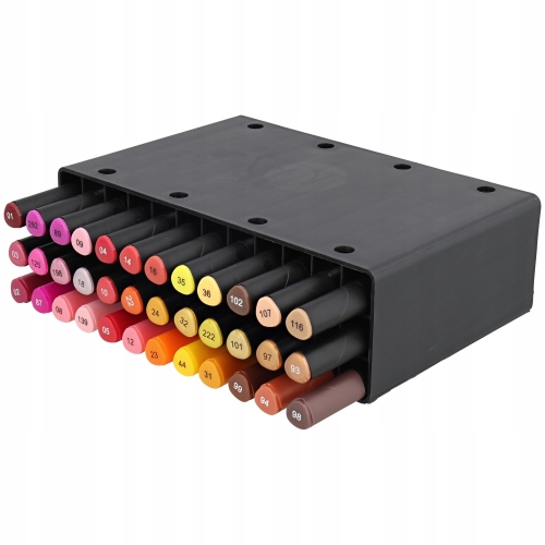 TWIN MARKERS PISAKI ALKOHOLOWE 12 SZTUK DWUSTRONNE