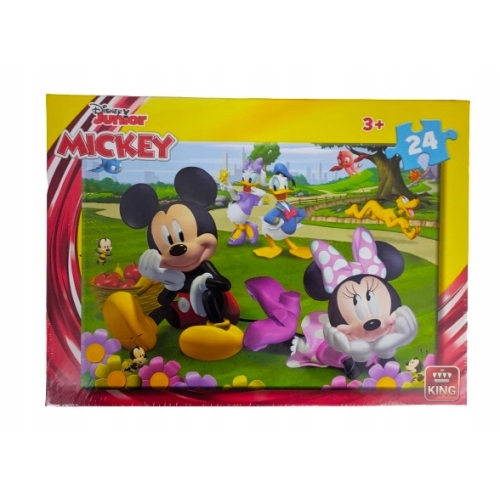 PUZZLE 24 el MICKEY MOUSE DISNEY Junior 26 x 19 70