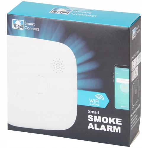 Czujnik dymu LSC Smart Connect 85 dB wi-fi 2,4 GHz