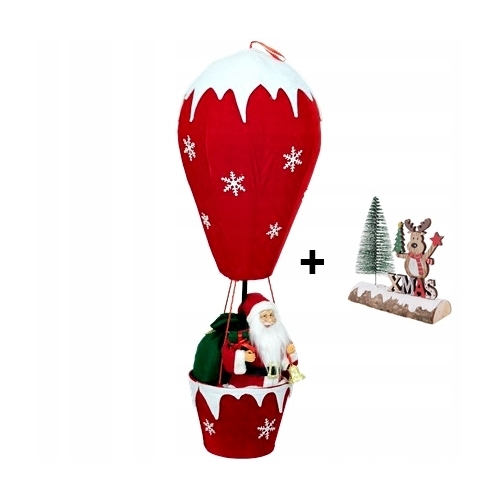 SKRZATY W BALONIE OZDOBA BOŻONARODZENIOWA 110 CM
