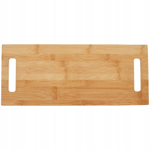 BAMBUSOWA PATERA TACA DESKA NA NÓŻKACH DO SERWOWANIA Z NÓŻKAMI 48 X 20 CM