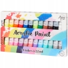 Farby akrylowe Avec B.V. 4 x 80 ml kolor neon 234