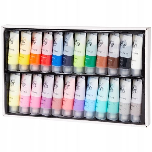 Farby akrylowe Avec B.V. 4 x 80 ml kolor neon 234