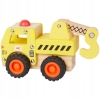 Samochód drewniany Mini Matters POLICE POLICJA 10 x 7,5 x 16,5 cm FSC 2022