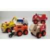 Samochód drewniany Mini Matters POLICE POLICJA 10 x 7,5 x 16,5 cm FSC 2022