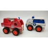 Samochód drewniany Mini Matters POLICE POLICJA 10 x 7,5 x 16,5 cm FSC 2022