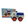 Samochód drewniany Mini Matters POLICE POLICJA 10 x 7,5 x 16,5 cm FSC 2022