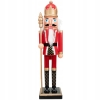 DZIADEK DO ORZECHÓW FIGURKA ZE STRZELBĄ DEKORACJA ŚWIĄTECZNA XXL 60 cm Ż