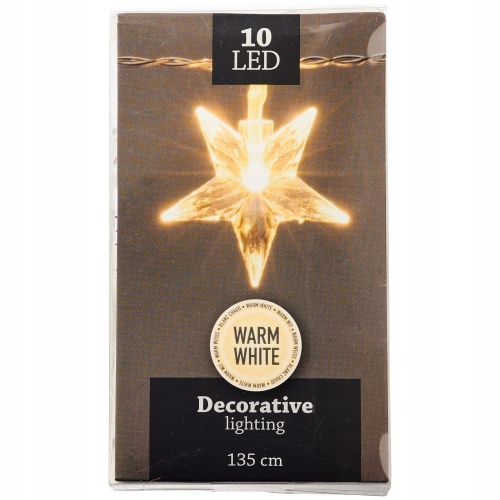 LAMPKI CHOINKOWE LED 135 CM RENIFERY WARM WHITE 60