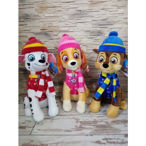 DUŻA Maskotka Pluszak PSI PAW PATROL 50 cm CHASE !