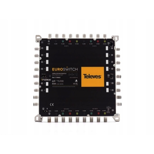 Multiswitch 9 / 12 Televes EUROSWITCH 9x9x12