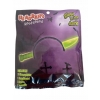 GLOW IN THE DARK OPASKA ŚWIECĄCA W CIEMNOŚCI NÓŻ trup fun halloween