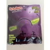 GLOW IN THE DARK OPASKA ŚWIECĄCA W CIEMNOŚCI NÓŻ trup fun halloween
