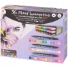 Markery Twinmarkery podwójne MIX 36 szt 10 - 209
