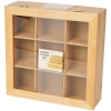 Drewniane Pudełko na Herbatę Herbaciarka Pojemnik Box Organizer TEA TIME 78