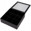 Drewniane Pudełko na Herbatę Herbaciarka Pojemnik Box Organizer TEA TIME 78