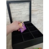 Drewniane Pudełko na Herbatę Herbaciarka Pojemnik Box Organizer TEA TIME 78