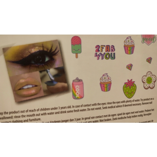 Zestaw do makijażu dla dzieci I Love My Style Cienie Błyszczyki Lakiery 03