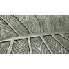 PATERA ALUMINIOWA DEKORACJA LIŚĆ CZARNY 28 x 18 cm