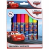PISAKI MAZAKI FLAMASTRY ZMYWALNE ZESTAW 8 KOLORÓW DISNEY PIXAR CARS AUTA
