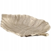 PATERA ALUMINIOWA DEKORACYJNA ZŁOTY LIŚĆ 23 x 14CM