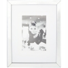 RAMKA SZKLANA CZARNA POLEROWANA passe-partout A4 30X40 CM GLAMOUR