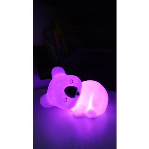 Lampka Nocna dla Dzieci KOALA BIAŁA ZMIENIAJĄCA KOLORY IDEALNA DLA DZIECKA