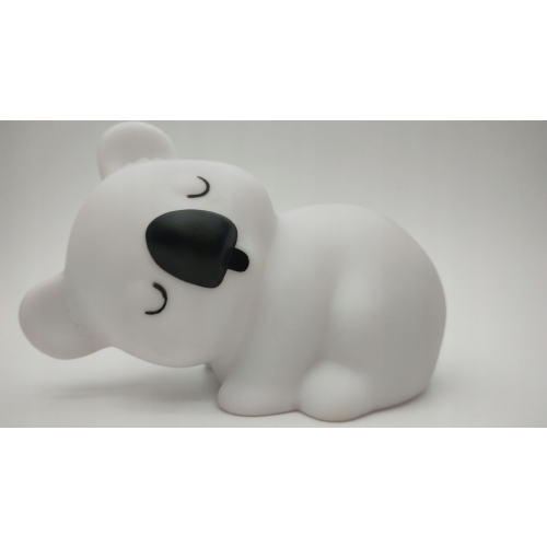Lampka Nocna dla Dzieci KOALA BIAŁA ZMIENIAJĄCA KOLORY IDEALNA DLA DZIECKA