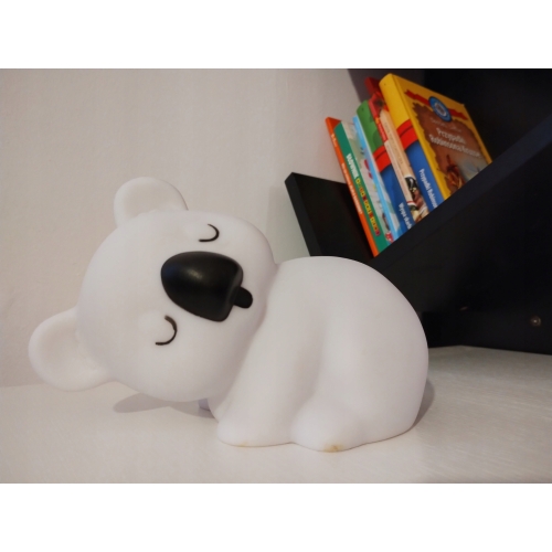 Lampka Nocna dla Dzieci KOALA BIAŁA ZMIENIAJĄCA KOLORY IDEALNA DLA DZIECKA