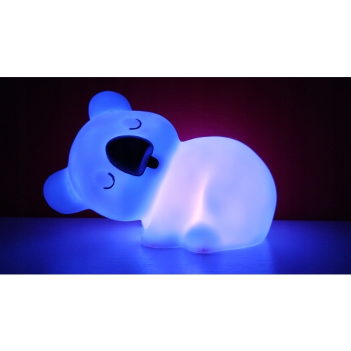 Lampka Nocna dla Dzieci KOALA BIAŁA ZMIENIAJĄCA KOLORY IDEALNA DLA DZIECKA