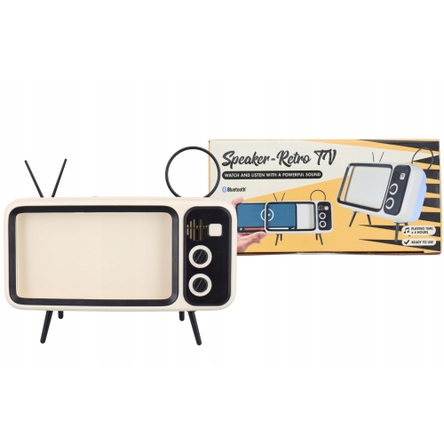 RETRO TV Głośnik 3 W Bluetooth Przenośny Mobilny P