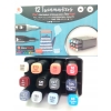 TWINMARKERY Dwustronne 72 SZT ZESTAW MIX DECOTIME