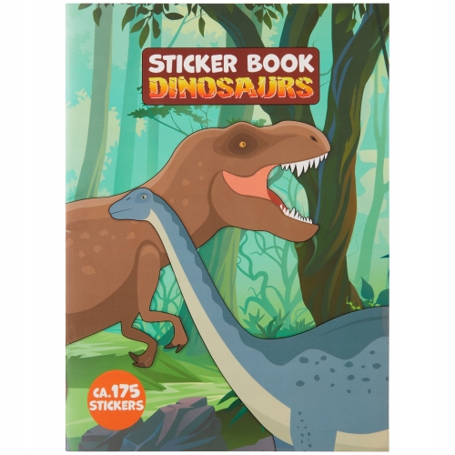 Książka z naklejkami 175 naklejek ZWIERZĘTA W ZOO