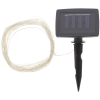 LAMPKI LED SOLARNE DRUT MIEDZIANY 150 lampek cm 46