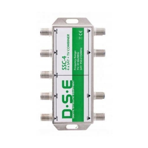 Sumator DSE SSC-4 TV Combiner 4 X SAT + złącze TV