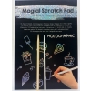Magiczny zeszyt blok zdrapka WYDRAPYWANKA GLITTER