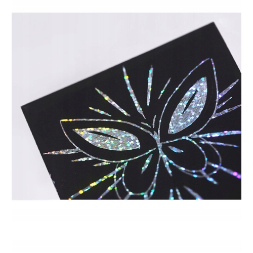 Magiczny zeszyt blok zdrapka WYDRAPYWANKA GLITTER
