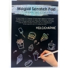 Magiczny zeszyt zdrapka WYDRAPYWANKA HOLOGRAPHIC