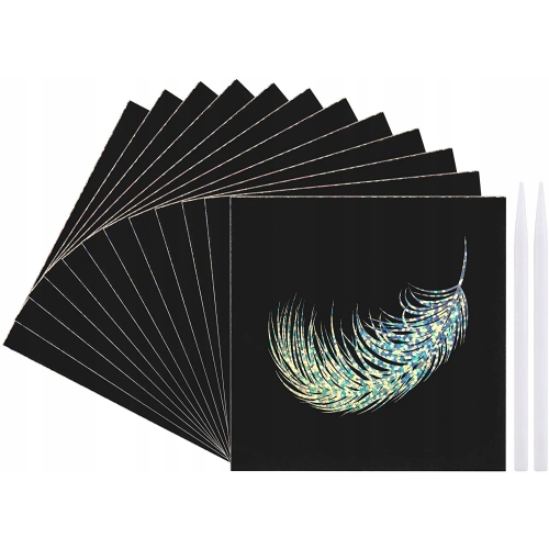 Magiczny zeszyt zdrapka WYDRAPYWANKA HOLOGRAPHIC